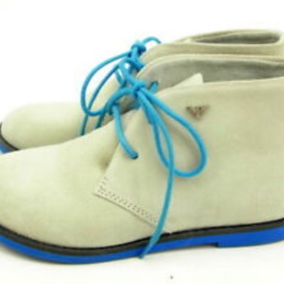 ARMANI JUNIOR Boots Beige  Suede Authentic - Picture 6 of 6